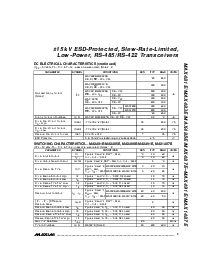 浏览型号MAX481ECSA的Datasheet PDF文件第3页