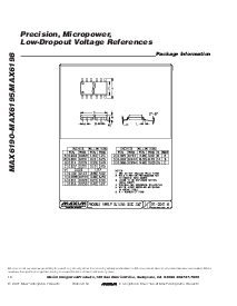 浏览型号MAX6192AESA的Datasheet PDF文件第14页