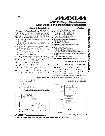 浏览型号MAX706SCSA的Datasheet PDF文件第1页