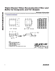 浏览型号MAX7444ESA的Datasheet PDF文件第6页