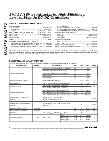 浏览型号MAX770CPA的Datasheet PDF文件第2页