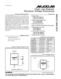 浏览型号MAX872CPA的Datasheet PDF文件第1页