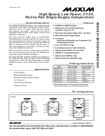 浏览型号MAX941EUA的Datasheet PDF文件第1页