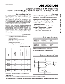 浏览型号MAX965ESA的Datasheet PDF文件第1页