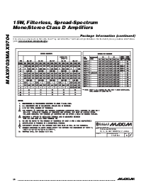 浏览型号MAX9704ETJ的Datasheet PDF文件第16页