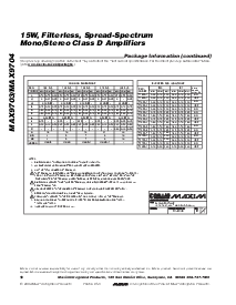 浏览型号MAX9704ETJ的Datasheet PDF文件第18页