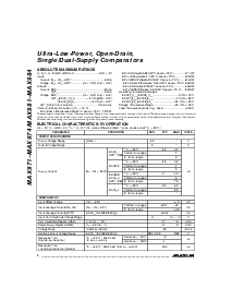 浏览型号MAX972CSA的Datasheet PDF文件第2页