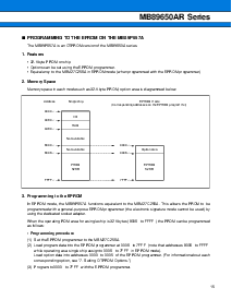 浏览型号MB89657AR的Datasheet PDF文件第15页