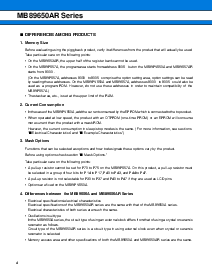 浏览型号MB89657AR的Datasheet PDF文件第4页