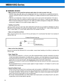 浏览型号MB90F497G的Datasheet PDF文件第14页