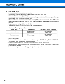 浏览型号MB90F497GPF的Datasheet PDF文件第42页