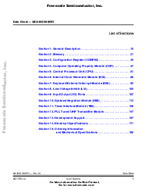 浏览型号MC68HC908RF2MFA的Datasheet PDF文件第5页
