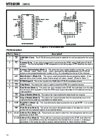 浏览型号MT8920BS的Datasheet PDF文件第2页