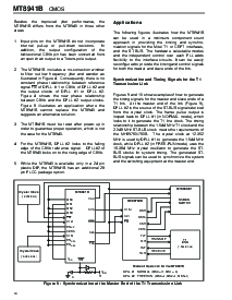 浏览型号MT8941B的Datasheet PDF文件第10页