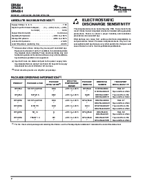 浏览型号OPA354AIDBVR的Datasheet PDF文件第2页