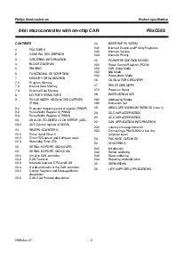 浏览型号P80C592FFA的Datasheet PDF文件第2页