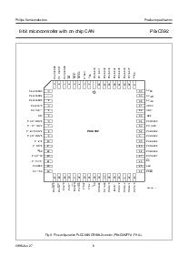 浏览型号P80C592FFA的Datasheet PDF文件第6页