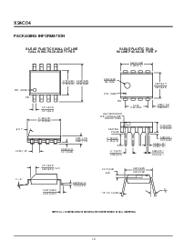 浏览型号X24C04的Datasheet PDF文件第12页