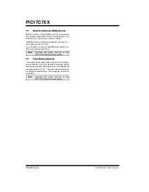 浏览型号PIC17C752-33I/PT的Datasheet PDF文件第8页