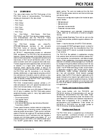 浏览型号PIC17LC43-08I/PT的Datasheet PDF文件第5页