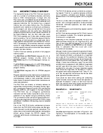 浏览型号PIC17LC43-33I/L的Datasheet PDF文件第9页