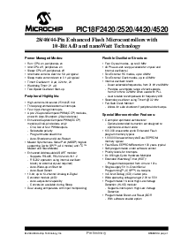 浏览型号PIC18F4520TI/PSTQP的Datasheet PDF文件第3页