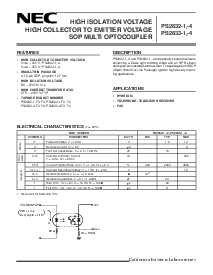浏览型号PS2832-1-F3的Datasheet PDF文件第1页