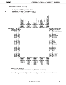 浏览型号UPD784928GF的Datasheet PDF文件第5页