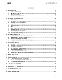 浏览型号UPD78C18CW的Datasheet PDF文件第5页