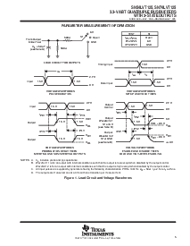 浏览型号SN74LVT125D的Datasheet PDF文件第5页