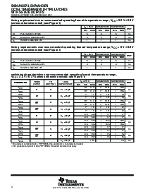 浏览型号SN74AHC373PWR的Datasheet PDF文件第4页