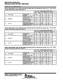 浏览型号SN74LV165ADE4的Datasheet PDF文件第6页