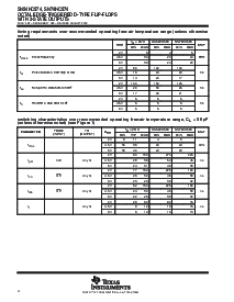 浏览型号SN74HC574N3的Datasheet PDF文件第4页