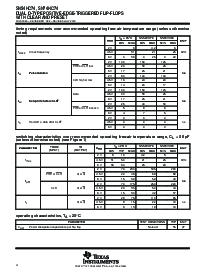 浏览型号SN74HC74N3的Datasheet PDF文件第4页