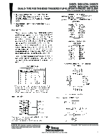 浏览型号SN7474N3的Datasheet PDF文件第1页