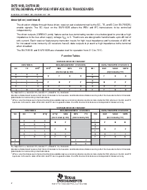浏览型号SN75162BDW的Datasheet PDF文件第2页