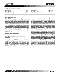 浏览型号XR4151的Datasheet PDF文件第4页
