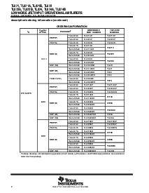 浏览型号TL074CN的Datasheet PDF文件第2页