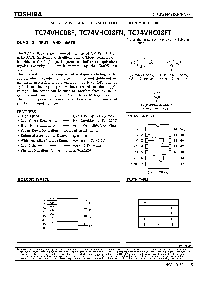 浏览型号TC74VHC08F的Datasheet PDF文件第1页