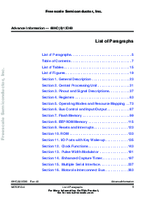 浏览型号XC68HC912D60MFU8的Datasheet PDF文件第5页