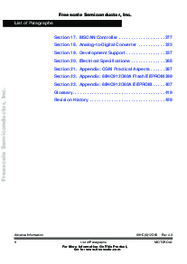 浏览型号XC68HC912D60MFU8的Datasheet PDF文件第6页