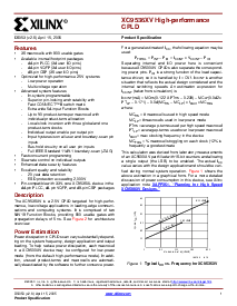 浏览型号XC9536XV-7CS48I的Datasheet PDF文件第1页