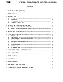 浏览型号UPD750106CUA的Datasheet PDF文件第4页