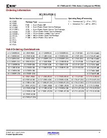 浏览型号XC1701LPC20C的Datasheet PDF文件第11页