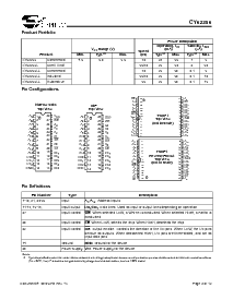 浏览型号CY62256LL-70SNC的Datasheet PDF文件第2页