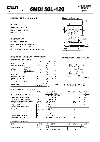 浏览型号6MBI50L-120的Datasheet PDF文件第1页