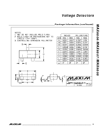 浏览型号MAX6806US_ _-T的Datasheet PDF文件第9页