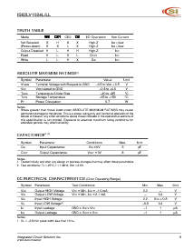 浏览型号IS62LV1024LL-70QI的Datasheet PDF文件第3页