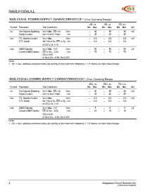 浏览型号IS62LV1024LL-70QI的Datasheet PDF文件第4页