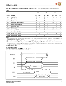 浏览型号IS62LV1024LL-70QI的Datasheet PDF文件第7页